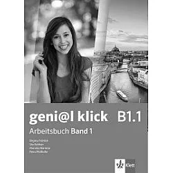 geni@l klick, ниво B1.1 Teil 2 - Учебна тетрадка по немски език + CD