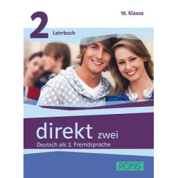 Direkt zwei 2, 10 Klasse, Deutsch als 2. Fremdsprache - Учебник и учебна тетрадка по немски език + 2 CD