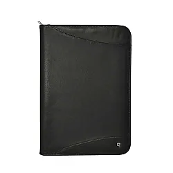 Конферентна папка, изк. кожа, с цип, 360х250х25
