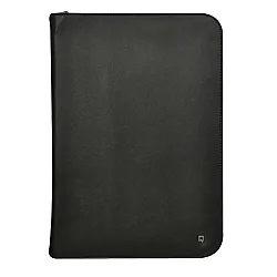 Конферентна папка, изк. кожа, с цип и ринг 4, 390х280х40