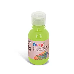 Акрилна боя Light Green, 125 мл, бутилка