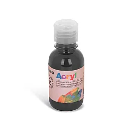 Акрилна боя Black, 125 мл, бутилка