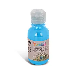 Текстилна боя Cyan, 125 мл, бутилка