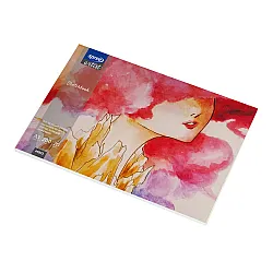 Скицник 420х297 мм A3, 200 г/м2, 20 л, за смесена техника