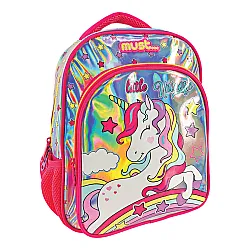 Раница детска с 2 ципа Little Unicorn, 31x27x10