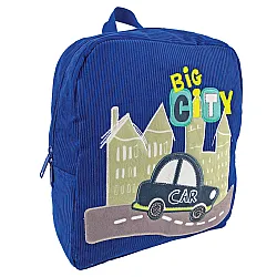 Раница детска с 1 цип Big City, 31x27x10