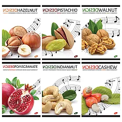 Тетрадка A4 UV Nuts, 60+2 л.ред, 70 г/м2