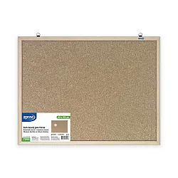 Коркова дъска с дървена рамка 60х90 см