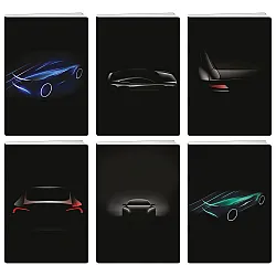 Тетрадка A5 мат/UV Prototype, 60+2 л.ред, 70 г/м2