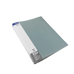 Папка с 40 джоба, A4 PP, сива, Matt
