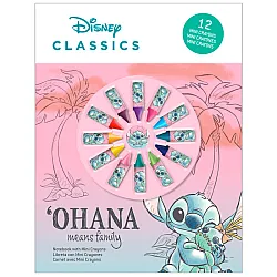 Stitch комплект тетрадка с мини пастели