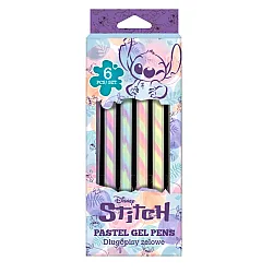 Брокатни флумастери TWISTY 6 цвята Stitch Pastel