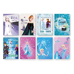 Тетрадка А4, мат/UV 40 л.5х5 каре, Frozen