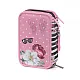 MITAMA PINK FLOWERS НЕСЕСЕР 3 ЦИПА, ЗАРЕДЕН С ПОСОБИЯ