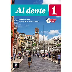 Al dente 1 · Nivel A1 Libro del alumno + Cuaderno de ejercicios + CD + DVD