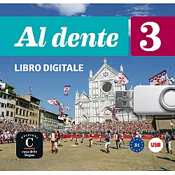 Al dente 3 B1 Llave USB con libro digital - DISPONIBLE/AVAILABLE