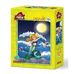 Детски пъзел Art Puzzle 50 части Русалка