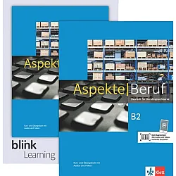 Aspekte Beruf B2 - Media Bundle. Deutsch für Berufssprachkurse. Kurs- und Übungsbuch mit Audios inklus / Немски език - ниво B2: Учебник с учебна тетрадка и код