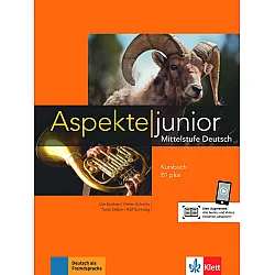 Aspekte junior B1 plus Kursbuch mit Audios zum Download