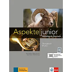 Aspekte junior B1 plus Übungsbuch mit Audio-Dateien zum Download