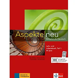 Aspekte neu B1 plus Lehr-und Arbeitsbuch Teil 1 mit CD
