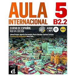 Aula Internacional 5 - B2.2 / Испански език - ниво В2.2: Учебник + CD (ново издание)