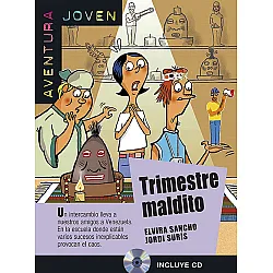 Aventura Joven: Trimestre maldito + audio CD (A2)