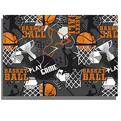 Блок за рисуване №4 Rainbow - Basketball, 190 g, 10 листа