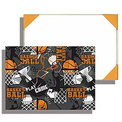 Блок за рисуване №4 Rainbow - Basketball, 190 g, 10 листа