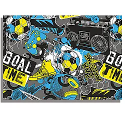 Блок за рисуване №4 Rainbow - Goal Time, 190 g, 10 листа
