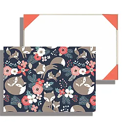 Блок за рисуване №4 Rainbow - Foxes, 190 g, 10 листа