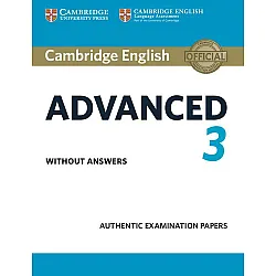 Cambridge English Advanced 3 Student's Book without Answers