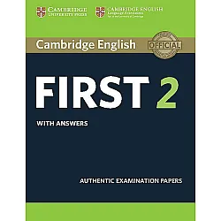 Cambridge English First 2 Student's Book with answers