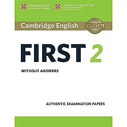 Cambridge English First 2 Student's Book without answers