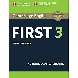 Cambridge English First 3 Student's Book with Answers