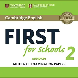 Cambridge English First for Schools 2 Audio CDs (2)