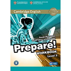 Cambridge English Prepare! Level 2 Workbook with Audio / Английски език - ниво 2: Учебна тетрадка с аудио