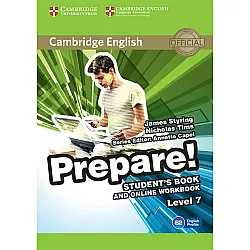 Cambridge English Prepare! Level 7 Student's Book and Online Workbook / Английски език - ниво 7: Учебник с онлайн тетрадка