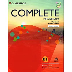 Complete Preliminary Workbook without Answers with Audio Download For the Revised Exam from 2020
