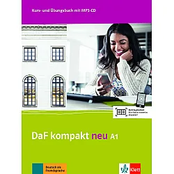 DaF kompakt Neu A1: Kurs- und Ubungsbuch + MP3-CD / Немски език - ниво A1: Учебник и учебна тетрадка + MP3-CD