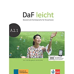 DaF Leicht A2.1 Kurs und Ubungsbuch+DVD-ROM
