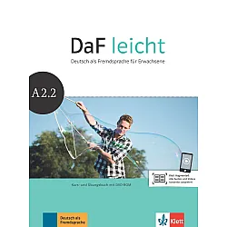 DaF Leicht A2.2 Kurs und Ubungsbuch+DVD-ROM