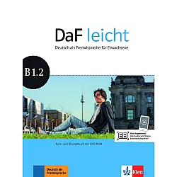 DaF Leicht B1.2 Kurs und Ubungsbuch+ DVD-ROM