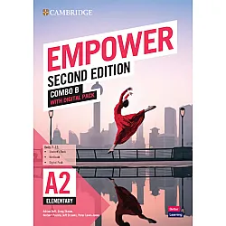 Empower Elementary Combo B with Digital Pack (2nd Edition) / Английски език - ниво A2: Учебник с терадка и онлайн материали, част 2