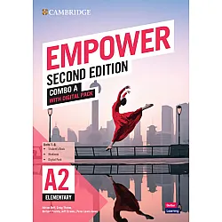 Empower Elementary Combo A with Digital Pack (2nd Edition) / Английски език - ниво A2: Учебник с терадка и онлайн материали, част 1