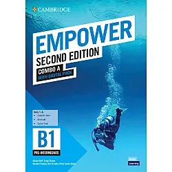Empower Pre-intermediate Combo A with Digital Pack (2nd Edition) / Английски език - ниво B1: Учебник с терадка и онлайн материали, част 1