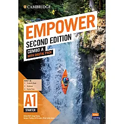 Empower Starter Combo A with Digital Pack (2nd Edition) / Английски език - ниво A1: Учебник с терадка и онлайн материали, част 1