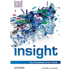 Insight Pre-Intermediate Student's Book / Английски език - ниво Pre-Intermediate: Учебник