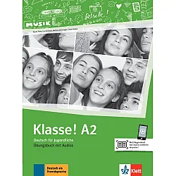 Klasse! A2 Ubungsbuch mit Audios online