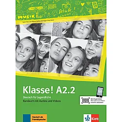 Klasse! A2.2 Kursbuch mit Audios und Videos online